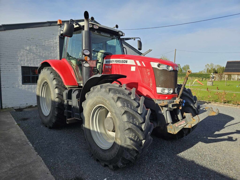 2015 Tracteur Agricole Massey Ferguson 7619