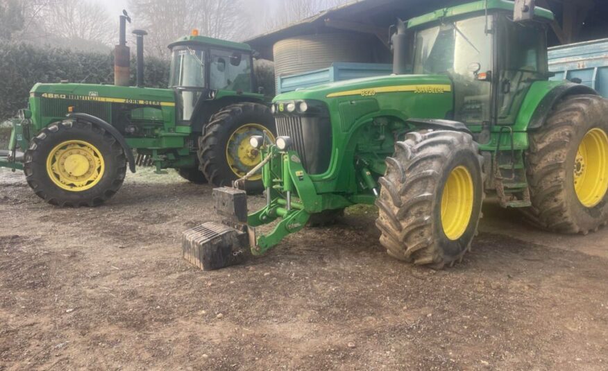 TRACTEUR AGRICOLE JOHN DEERE 8320 ANNEE 2004