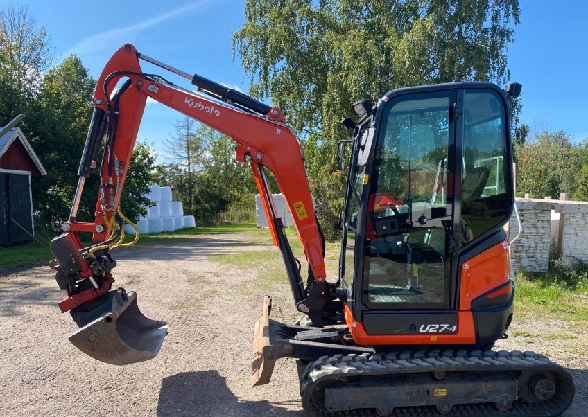 Mini pelle Kubota U27-4