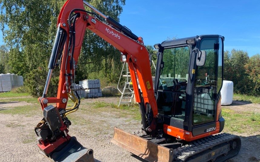 Mini pelle Kubota U27-4