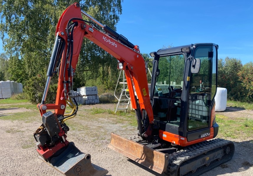 Mini pelle Kubota U27-4